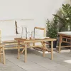 Image de Table Basse Vidaxl 70x40x36 Cm En Bambou