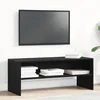 Image de vidaXL Meuble TV chÃªne noir 100x40x40 cm bois d'ingÃ©nierie