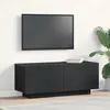 Image de Meuble TV vidaXL ChÃªne Noir 100x35x40 cm En bois d'ingÃ©nierie