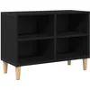 Image de vidaXL Meuble TV en chÃªne noir - 69.5x30x50 cm, bois d'ingÃ©nierie