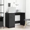 Image de Bureau en chÃªne noir vidaXL - 100x50x75 cm - FabriquÃ© en bois d'ingÃ©nierie