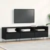 Image de meuble TV vidaXL Noir ChÃªne 150x30x44,5 cm en bois d'ingÃ©nierie