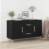 Image de Buffet vidaXL en ChÃªne Noir 100x36x60 cm en Bois d'IngÃ©nierie