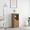 Image de Buffet Vidaxl Avec LumiÃ¨res Led ChÃªne Artisanal 41x37x100 Cm