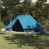 Image de Vidaxl Tente Tipi Avec Toit Bleu 680 X 430 X 270 Cm Taffetas