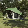 Image de Vidaxl Tente Tipi Avec Toit Vert 508 X 470 X 300 Cm Taffetas