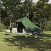 Image de Vidaxl Tente Tipi Avec Toit Vert 364 X 281 X 257 Cm Taffetas