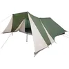 Image de Vidaxl Tente Tipi Avec Toit Vert 660 X 456 X 200 Cm Taffetas
