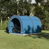 Image de Vidaxl Tente De Rangement Pour VÃ©los Avec Toit Bleu 256 X 222 X 182 Cm