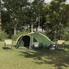 Image de Vidaxl Tente Avec Toit Vert Moyen Polyester Et Fibre De Verre