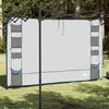 Image de Vidaxl Organisateur De Tente Suspendu Avec Stockage Gris 320 X 182 Cm