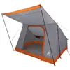 Image de Vidaxl Tente Gris Et Orange 282 X 225 X 154 Cm