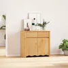 Image de Buffet Vidaxl """"Drammen"""" 79x43x75,5 Cm En Bois Massif De Pin