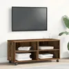 Image de Meuble Tv Vidaxl En Vieux Bois 90x35x35 Cm En Bois D'ingÃ©nierie