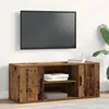 Image de Meuble Tv Vidaxl En Bois Ancien 100x35x40 Cm En Bois AgglomÃ©rÃ©
