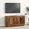 Image de Meuble Tv Vidaxl En Vieux Bois 80x35x45 Cm En Bois AgglomÃ©rÃ©