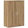 Image de Vidaxl Buffet ChÃªne Artisanal 60x31x84 Cm Bois D'ingÃ©nierie