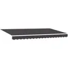Image de Vidaxl Auvent RÃ©tractable Noir Large Polyester, Aluminium