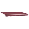 Image de vidaXL Auvent RÃ©tractable Rouge bordeaux et Anthracite