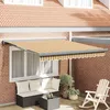 Image de Vidaxl Auvent RÃ©tractable Automatique Ã Rayures Multicolores 350x250 Cm