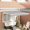 Image de Vidaxl Auvent RÃ©tractable 350 X 250 Cm Gris Clair