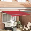 Image de Vidaxl Auvent Rouge Rouge 350 X 250 Cm Tissu