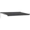 Image de Vidaxl Auvent RÃ©tractable Anthracite 450x300 Cm