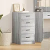 Image de Meuble de rangement vidaXL Gris Sonoma 40x41x75 cm en bois d'ingÃ©nierie
