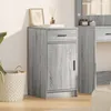 Image de Buffet vidaXL Gris Sonoma 40x41x75 cm en Bois d'ingÃ©nierie