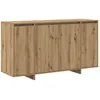 Image de Vidaxl Buffet En ChÃªne ChÃªne Artisanal Bois Composite 135 X 41 X 75 Cm