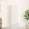 Image de vidaXL Armoire blanche 55x25x189 cm en bois technique