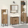 Image de Vidaxl Ensemble De Meubles De Salle De Bain En 4 PiÃ¨ces En Bois D'artisan