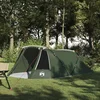 Image de Vidaxl Tente Tunnel Avec Toit Vert Et Blanc 328 X 228 X 115 Cm