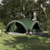 Image de Vidaxl Tente Familiale Avec Toit Vert Et Gris 460 X 430 X 214 Cm