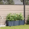 Image de JardiniÃ¨res Vidaxl Avec SystÃ¨me D'irrigation 3 Pcs Gris