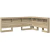 Image de vidaXL TÃªte de lit de rangement ChÃªne sonoma 150 cm Melamine