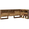 Image de Vidaxl TÃªte De Lit De Rangement Bois Ancien 75 Cm Bois D'ingÃ©nierie