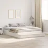 Image de Vidaxl Cadre De Lit De Rangement Blanc Bois D'ingÃ©nierie