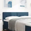 Image de TÃªte de lit vidaXL capitonnÃ©e bleue 140 cm en tissu