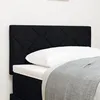 Image de TÃªte de lit design blocs de diamant noir 80 cm en tissu