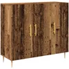 Image de Vidaxl Buffet En Bois Ancien, 90x34x80 Cm, FabriquÃ© En Bois IngÃ©nierie