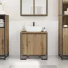 Image de Vidaxl Armoire Sous Lavabo ChÃªne Artisan 60x35x50 Cm Bois D'ingÃ©nierie
