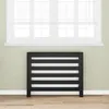 Image de vidaXL Cache-radiateur ChÃªne noir 104x20x82 cm Bois d'ingÃ©nierie