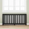 Image de vidaXL Cache-radiateur ChÃªne Noir 175x20x82 cm Bois d'ingÃ©nierie