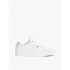 Image de Baskets En Cuir Colour-Pop Sporty Sneaker/Ecru/Breezy Blue - 39
