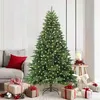 Image de vidaXL Sapin de NoÃ«l artificiel avec 300 LED Vert 180 cm PE et PVC