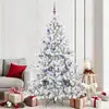 Image de vidaXL Sapin de NoÃ«l Artificiel Ã  Branches ArticulÃ©es 210cm PVC