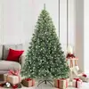 Image de vidaXL Sapin de NoÃ«l artificiel avec 300 LED Vert 180 cm PE et PVC