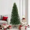 Image de vidaXL Sapin de NoÃ«l artificiel Vert 180 cm PVC, PE et acier