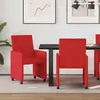Image de vidaXL Chaises de salle Ã  manger 2 pcs Rouge 57 x 66 x 94 cm Faux cuir